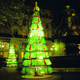 Illustration for article titled A Christmas Tree Made From Recycled Bottles Looks Great